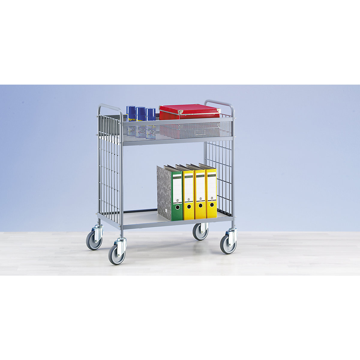 Office shelf trolley, max. load 150 kg (Product illustration 8)-7