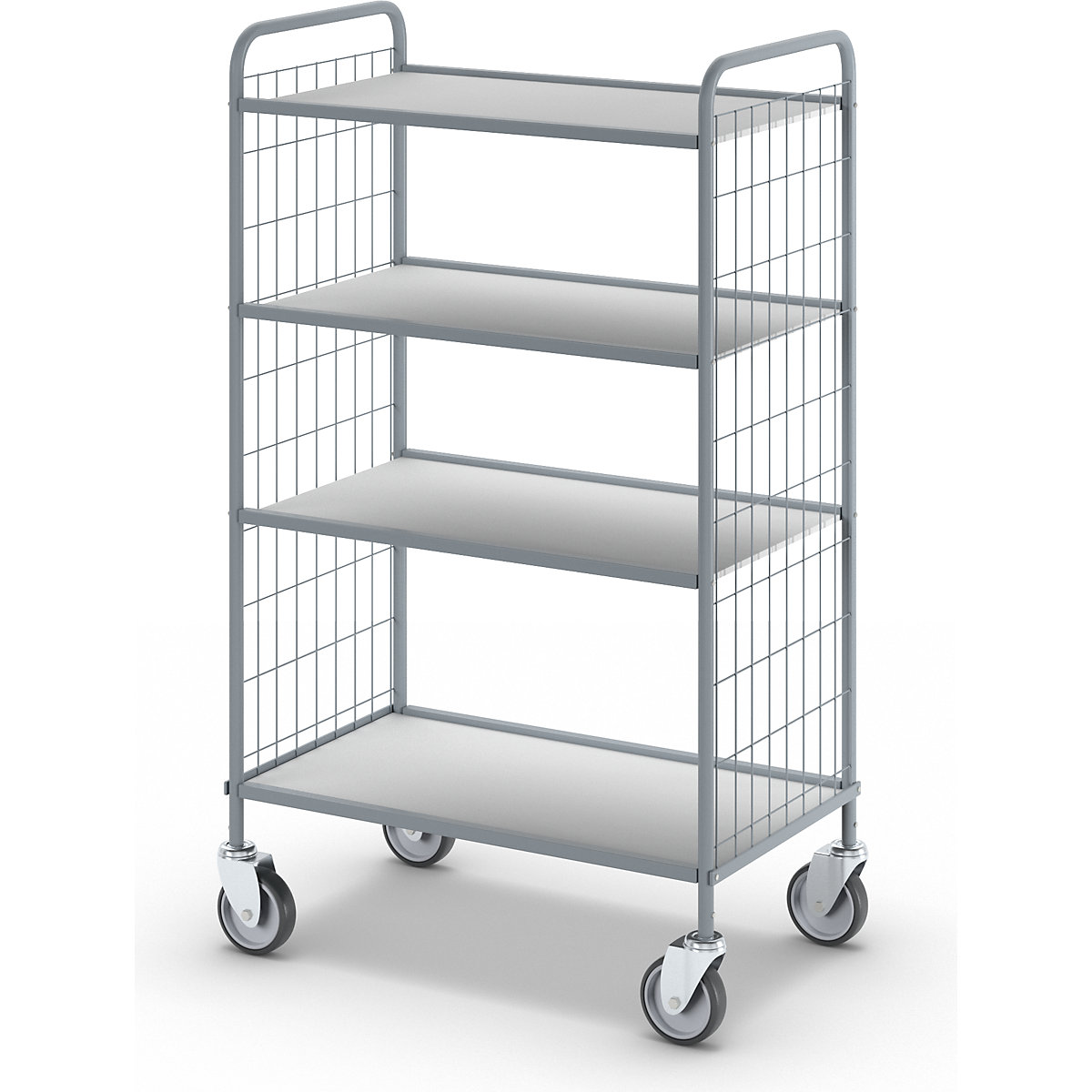 Office shelf trolley, max. load 150 kg (Product illustration 10)-9
