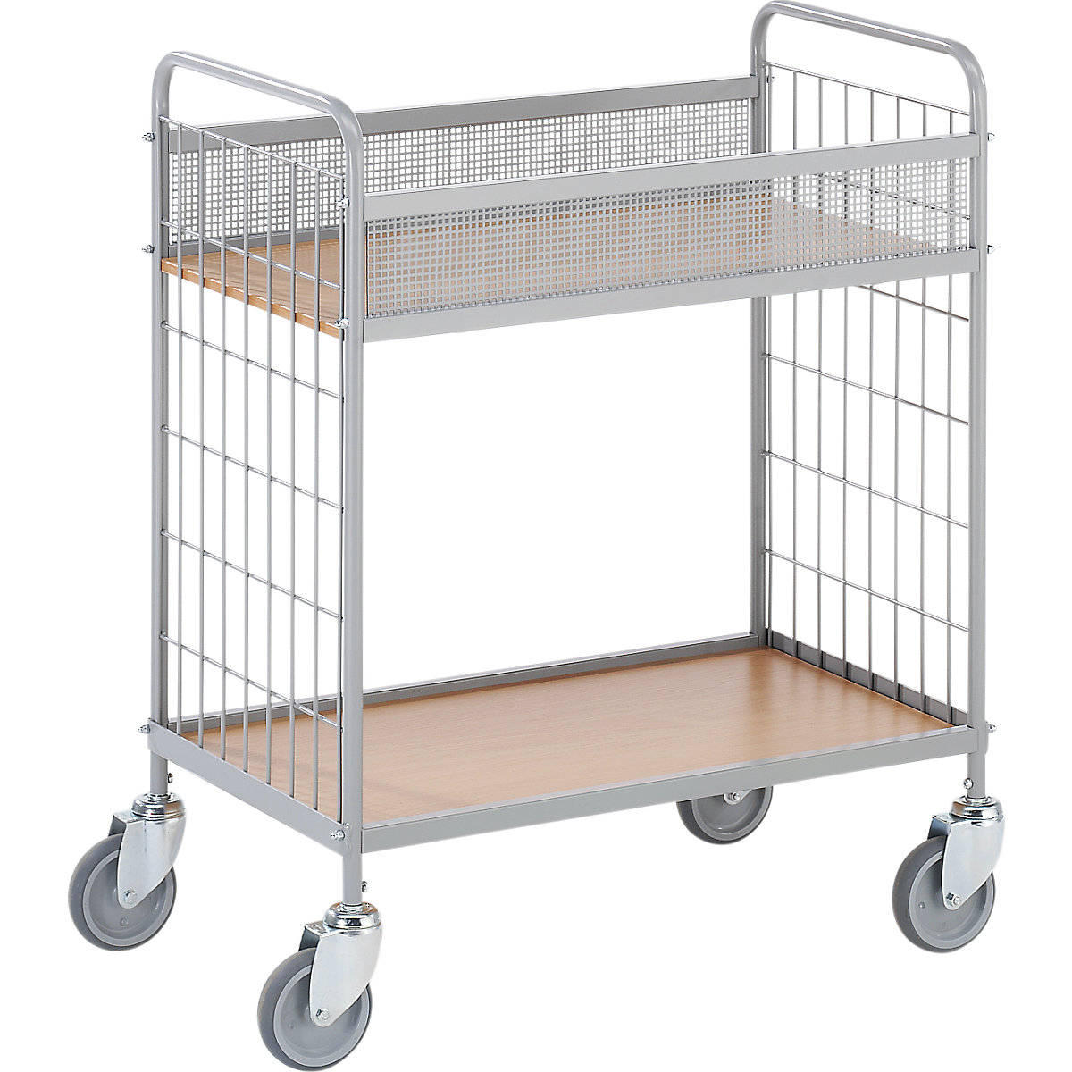 Office shelf trolley – eurokraft pro (Product illustration 8)-7