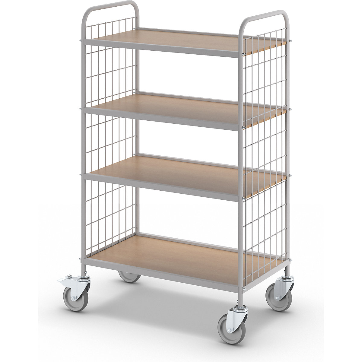 Office shelf trolley – eurokraft pro (Product illustration 11)-10