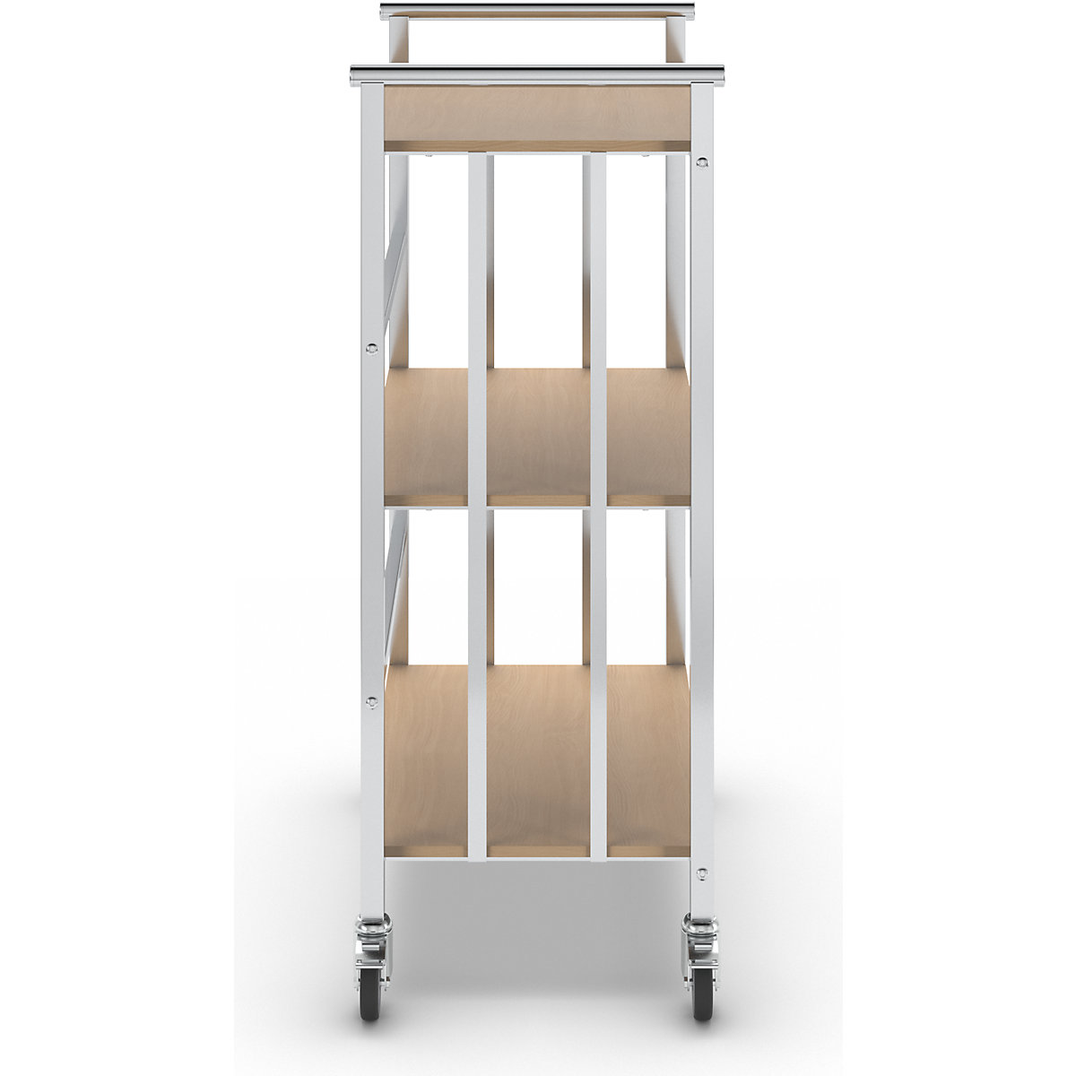 Office trolley – eurokraft pro (Product illustration 2)-1