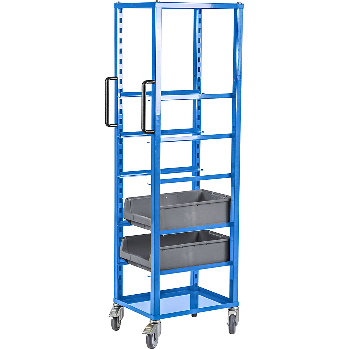 CustomLine platform trolley for open fronted storage bins (Product illustration 2)-1