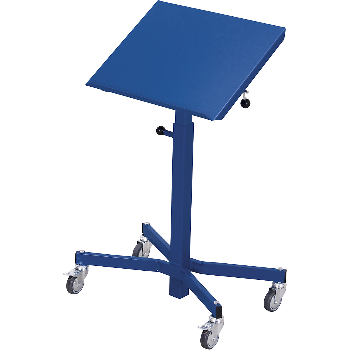 Material stand, tilting