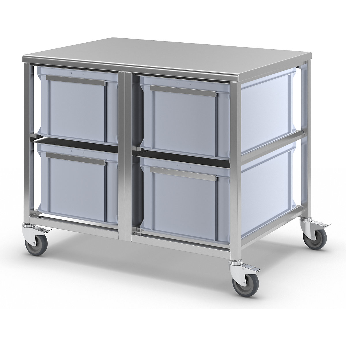 Stainless steel container trolley (Product illustration 14)-13