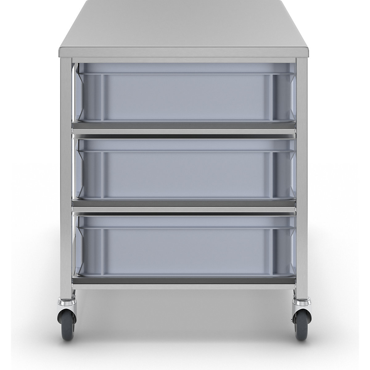 Stainless steel container trolley (Product illustration 9)-8