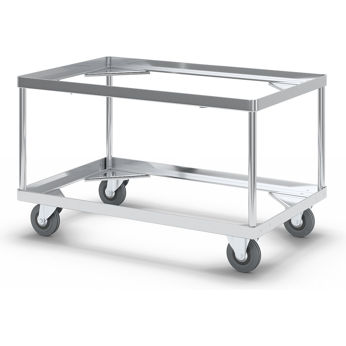 Aluminium dolly, loading height 440 mm – Gmöhling (Product illustration 4)-3