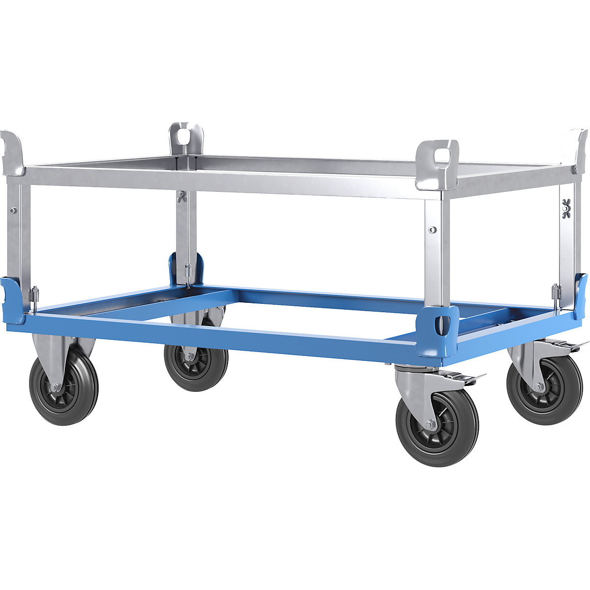 Pallet dolly with collar – eurokraft pro (Product illustration 5)-4