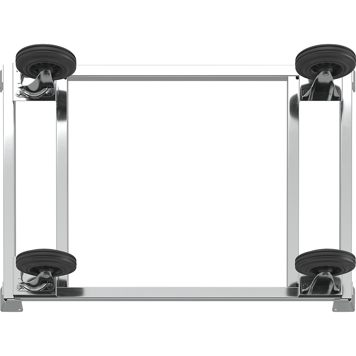 Pallet dolly, zinc plated – Kongamek (Product illustration 3)-2