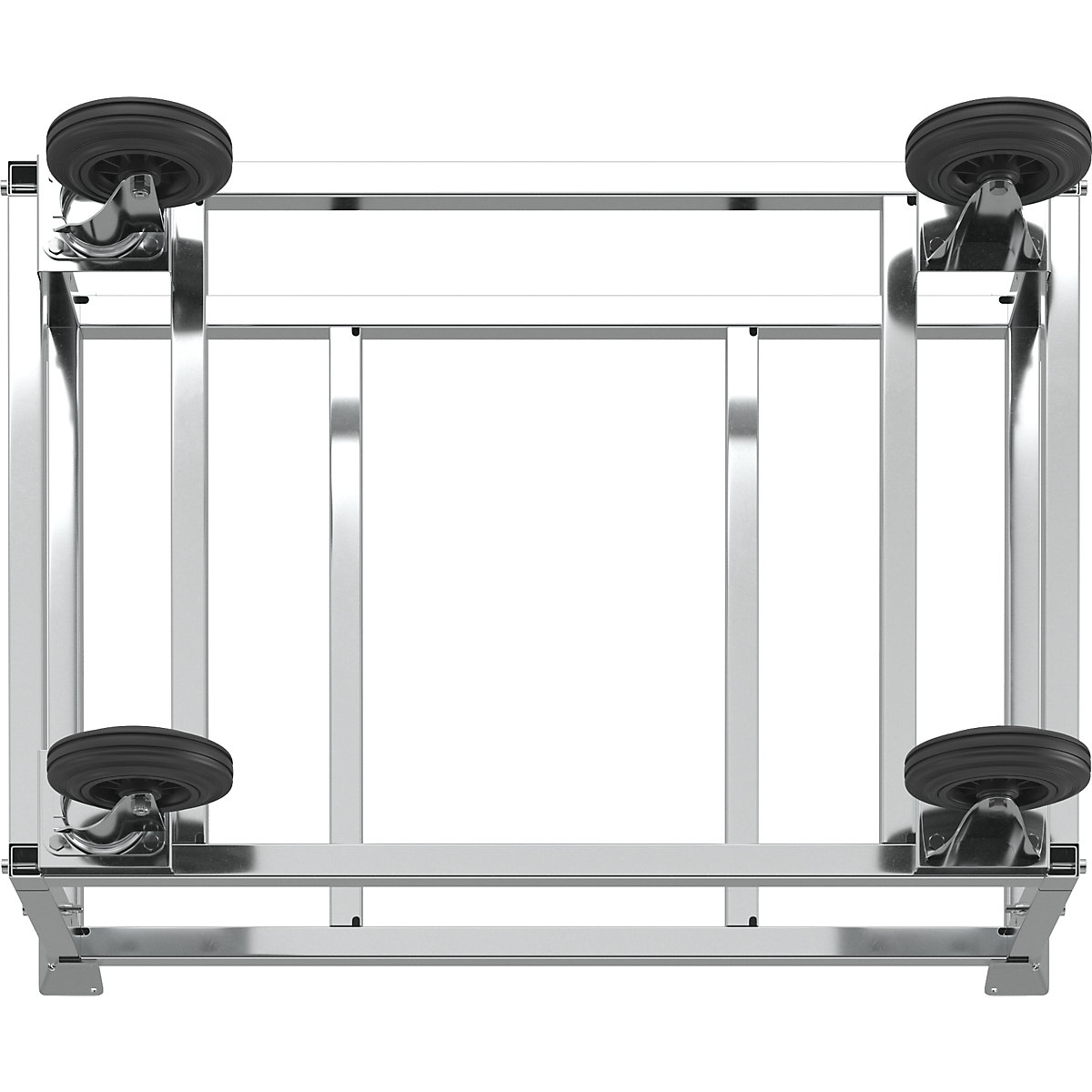 Pallet dolly, zinc plated – Kongamek (Product illustration 4)-3