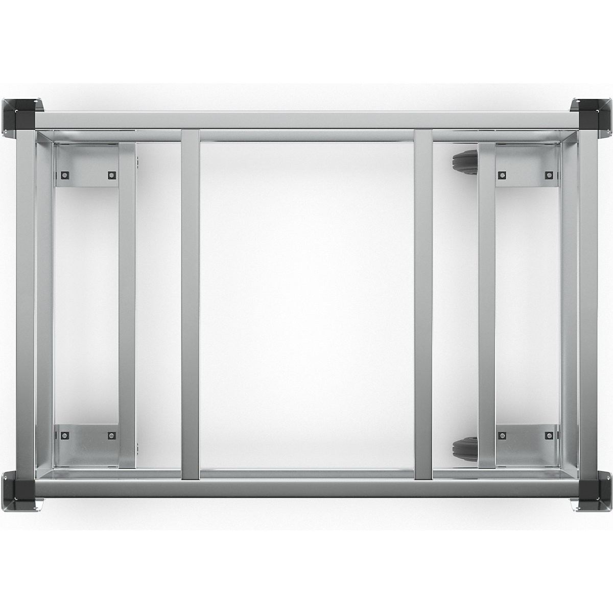 Pallet dolly, zinc plated – Kongamek (Product illustration 5)-4