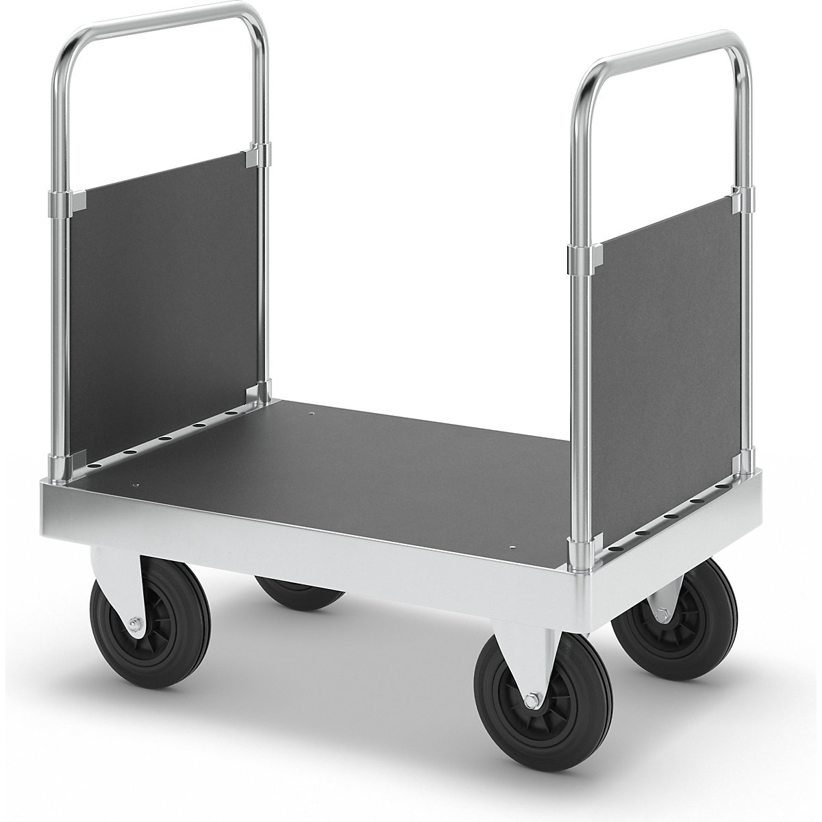 JUMBO zinc plated platform truck – Kongamek (Product illustration 6)-5