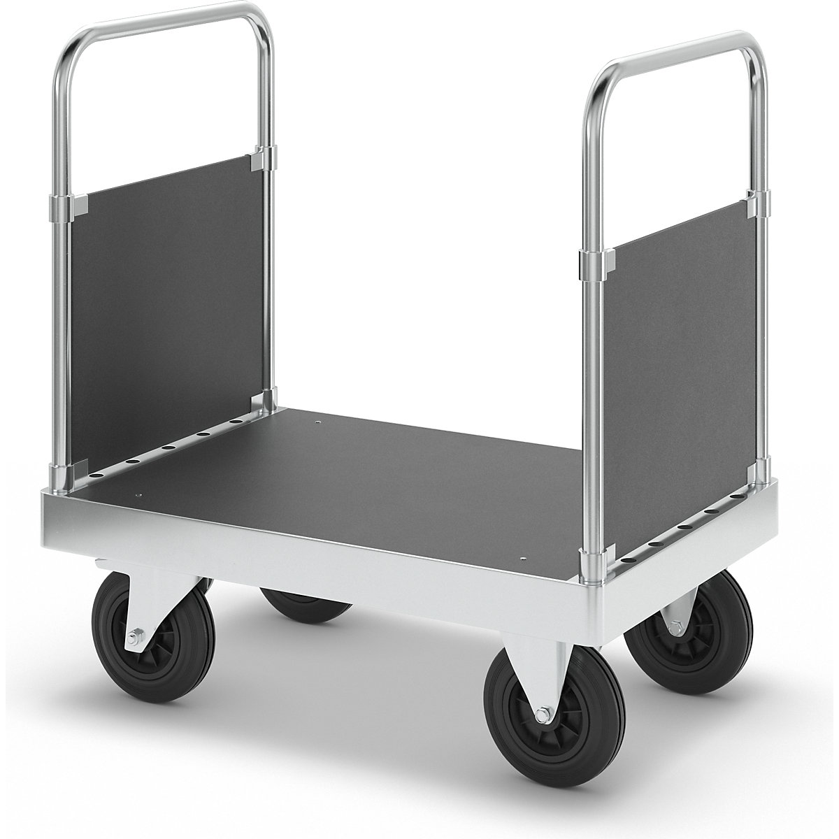 JUMBO zinc plated platform truck – Kongamek (Product illustration 6)-5