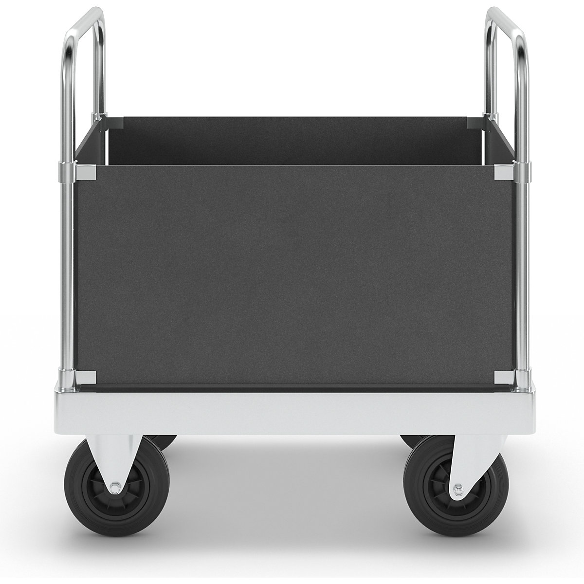 JUMBO zinc plated platform truck – Kongamek (Product illustration 3)-2