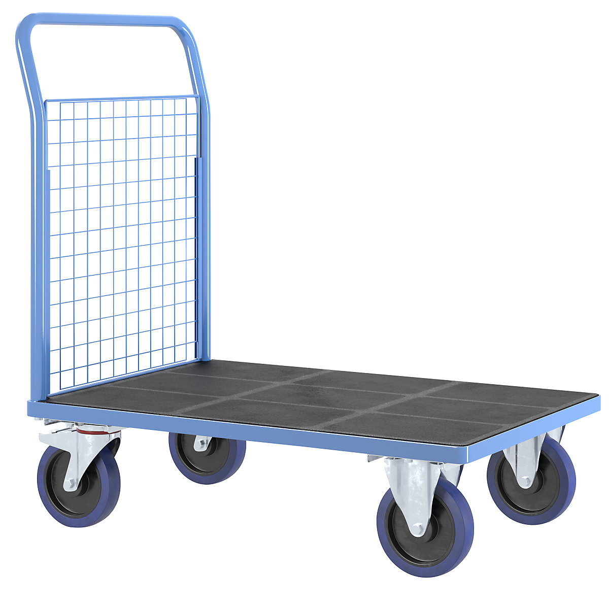 Platform truck with mesh panels – eurokraft pro (Product illustration 8)-7