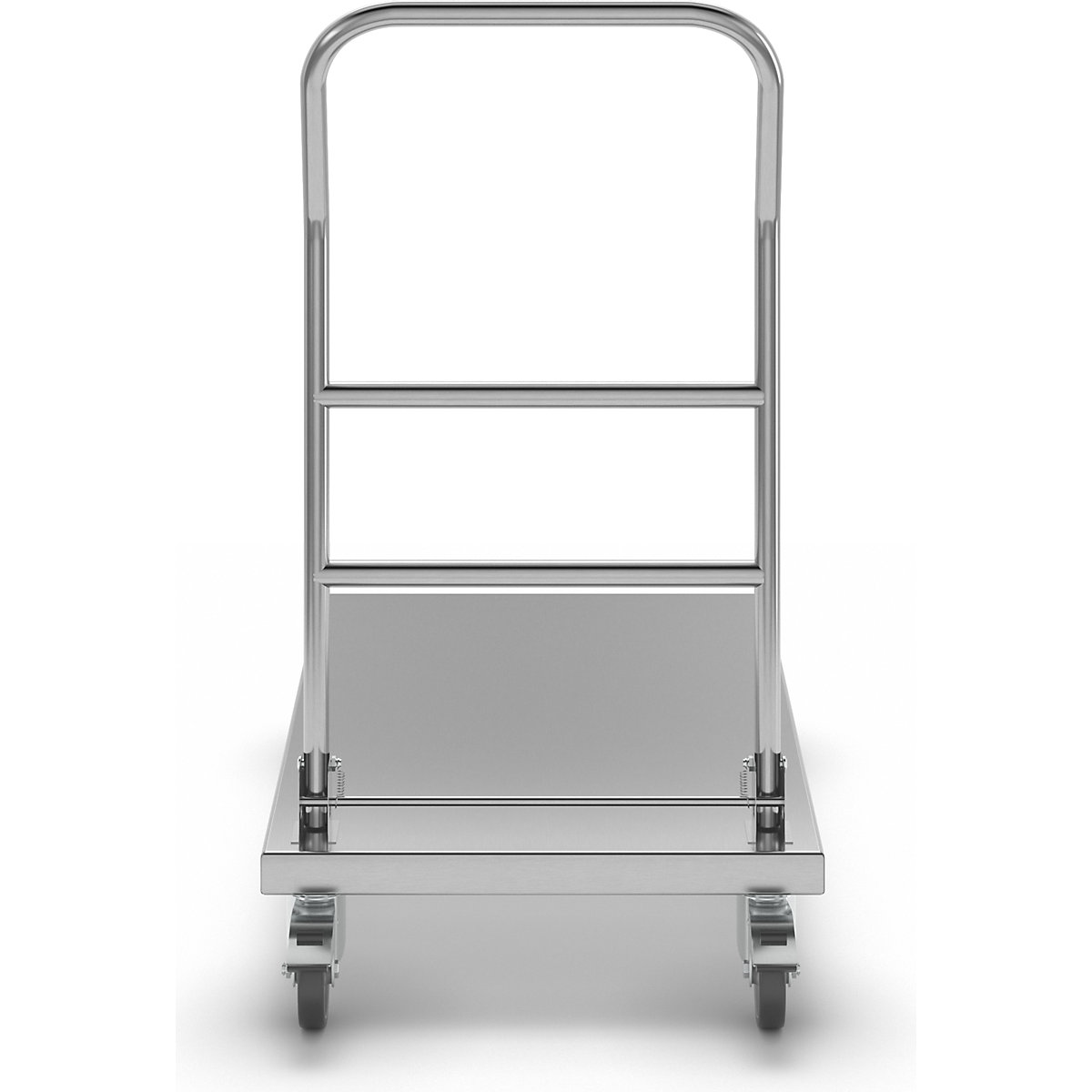 Stainless steel platform truck – Kongamek (Product illustration 2)-1
