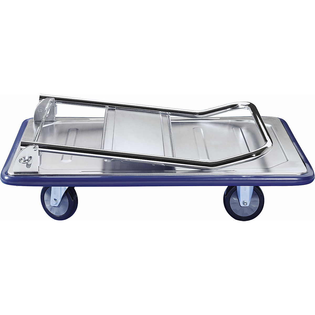 Zinc plated platform truck (Product illustration 9)-8