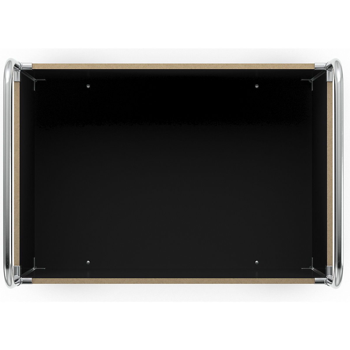 Zinc plated platform truck – Kongamek (Product illustration 2)-1