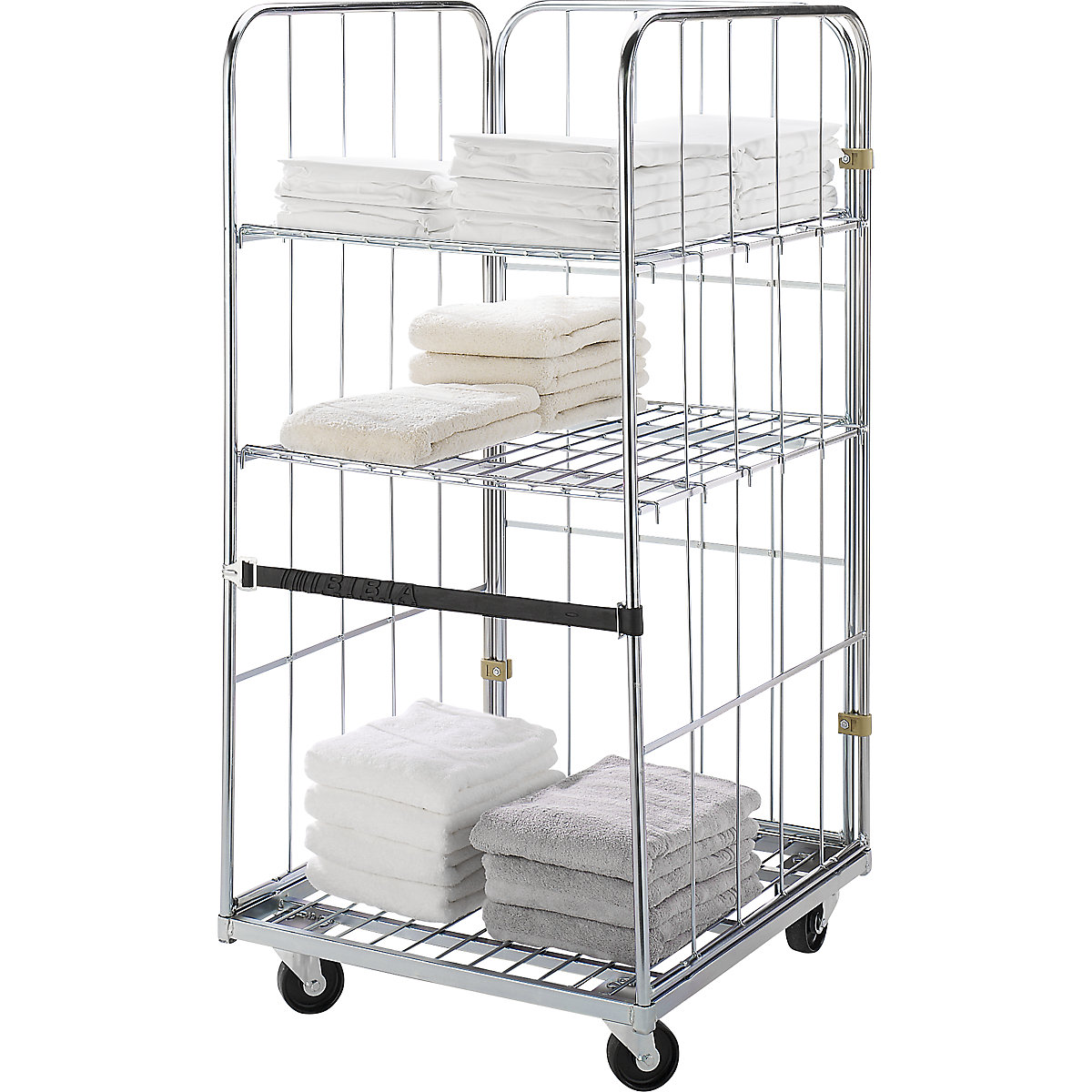 Roll container with mesh panels (Product illustration 2)-1