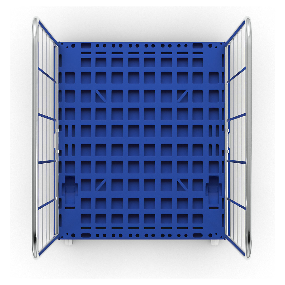 Roll container with plastic dolly (Product illustration 6)-5