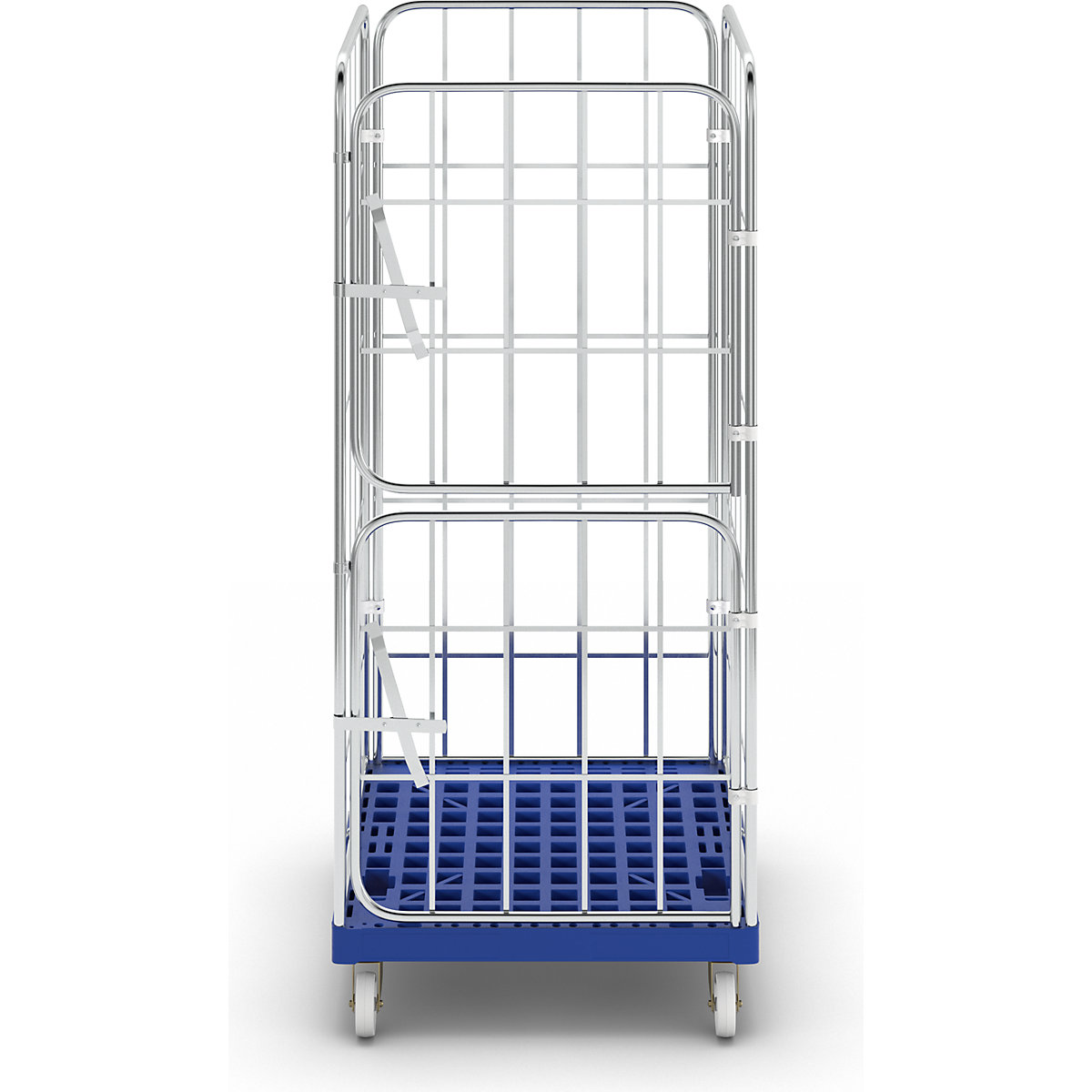 Roll container with plastic dolly (Product illustration 2)-1