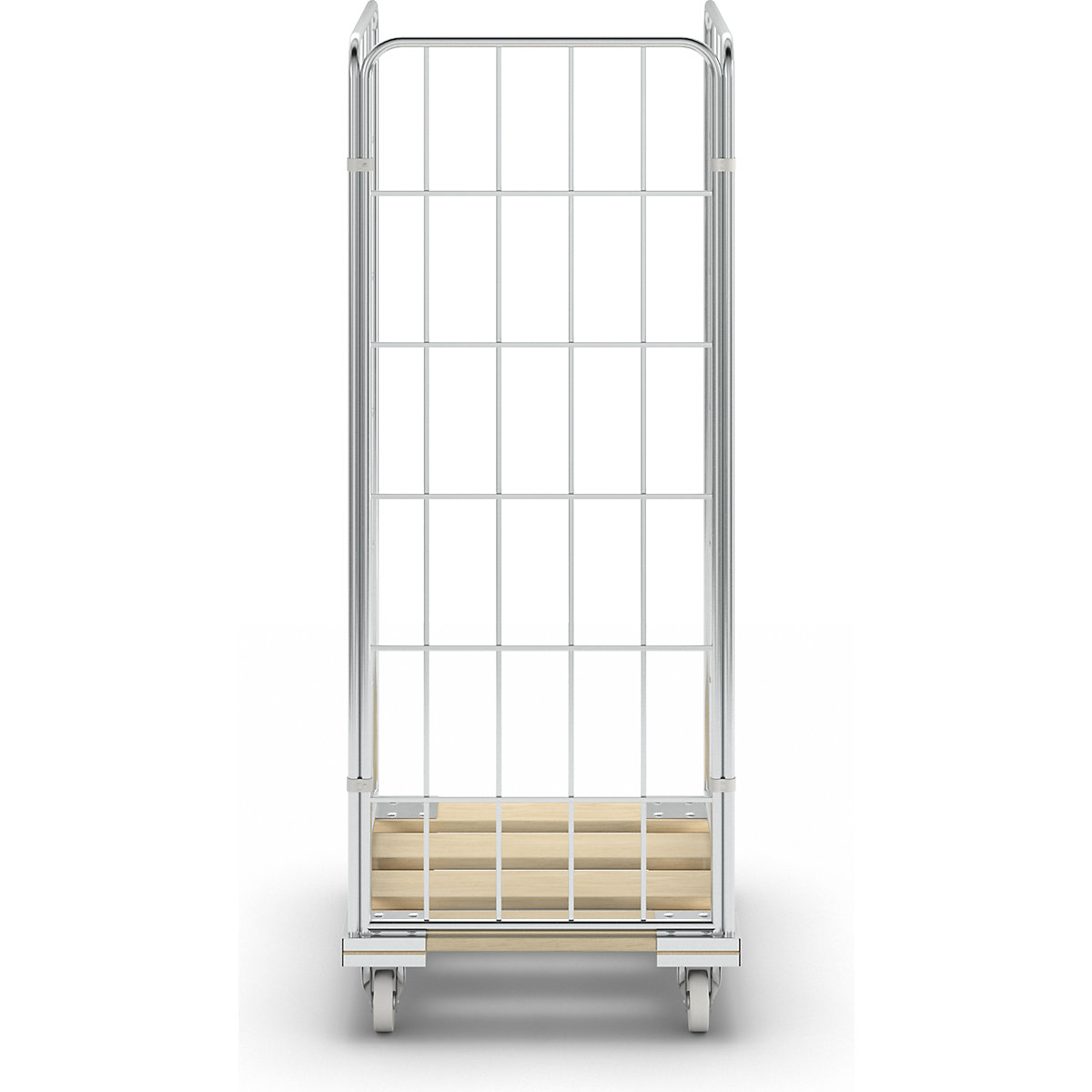 Roll container with wooden transport dolly (Product illustration 3)-2