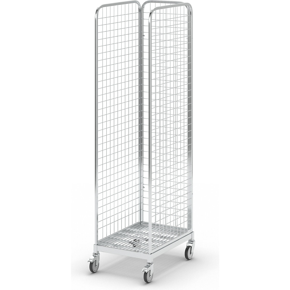 Steel roll container