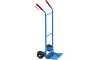 Premium sack truck with wire mesh rear panel