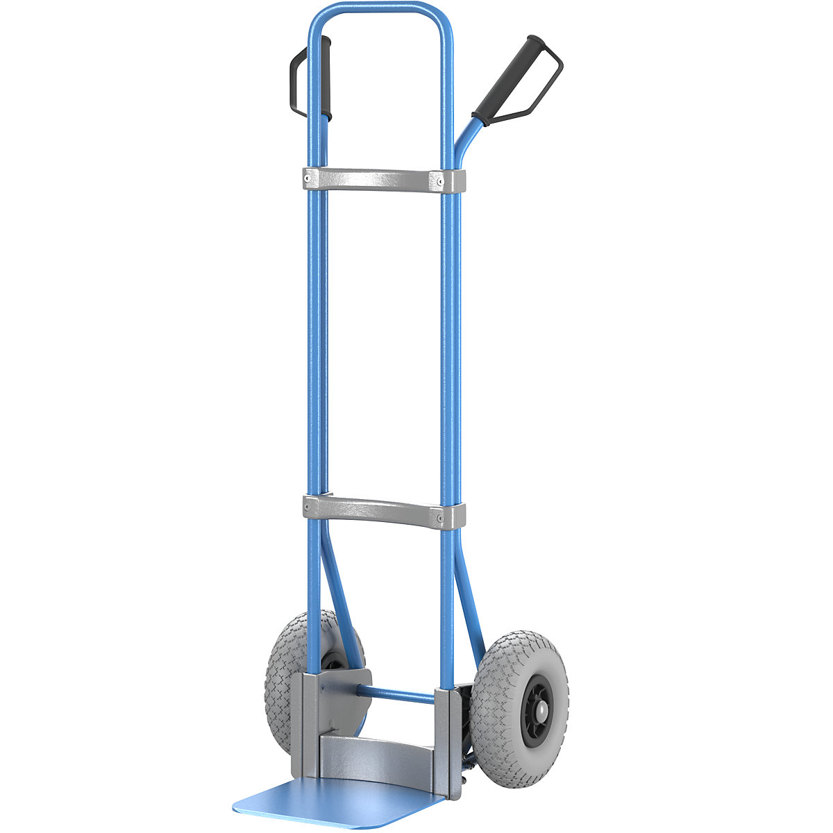 Sack truck, blue – eurokraft pro (Product illustration 2)-1