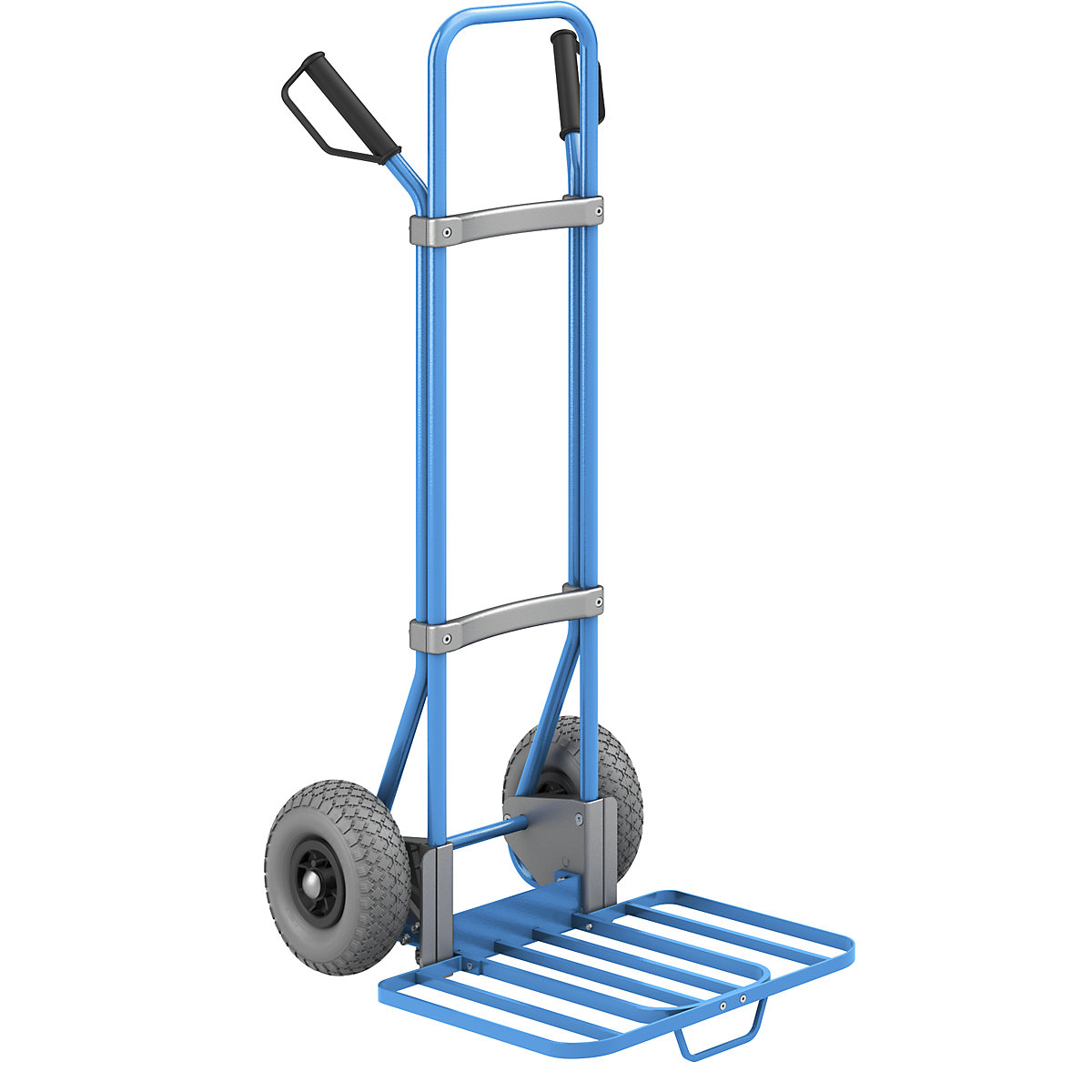 Sack truck, blue - eurokraft pro
