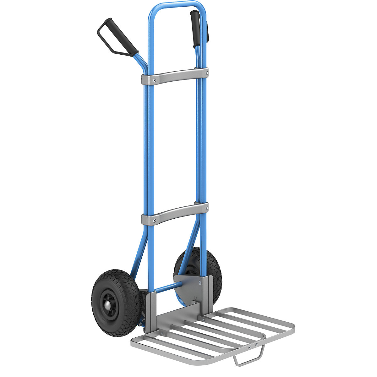 Sack truck, blue - eurokraft pro