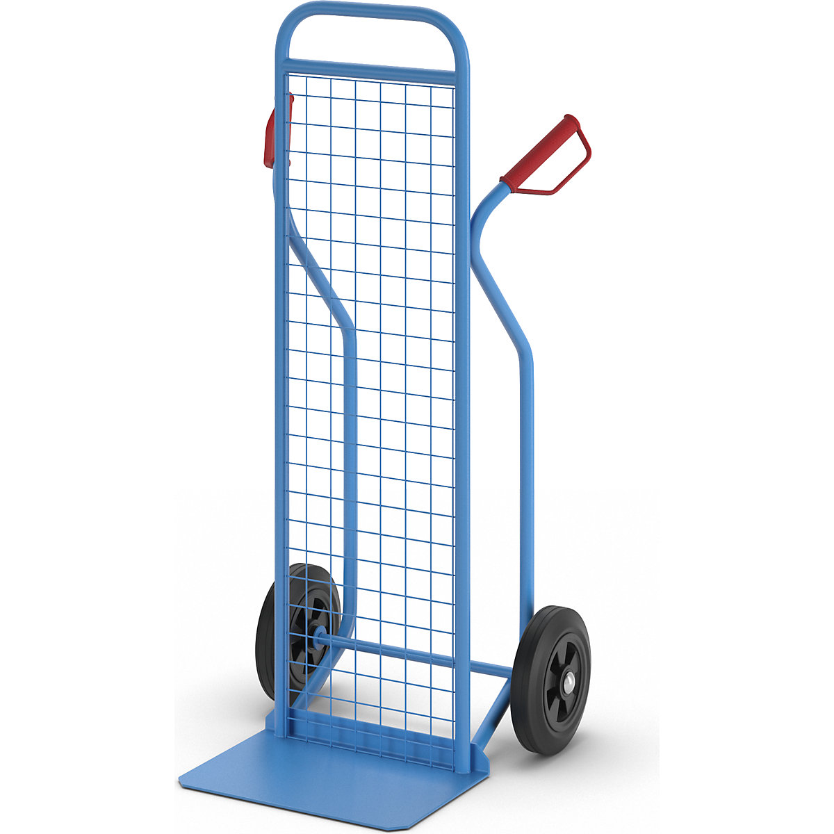 Sack truck with wire mesh rear panel – eurokraft pro (Product illustration 4)-3