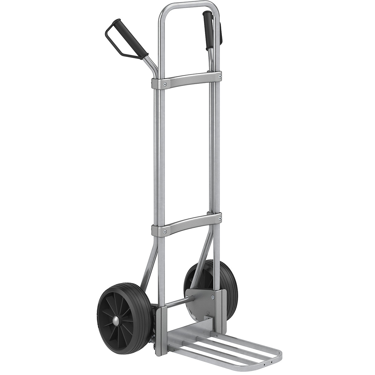 Sack truck, zinc plated - eurokraft pro
