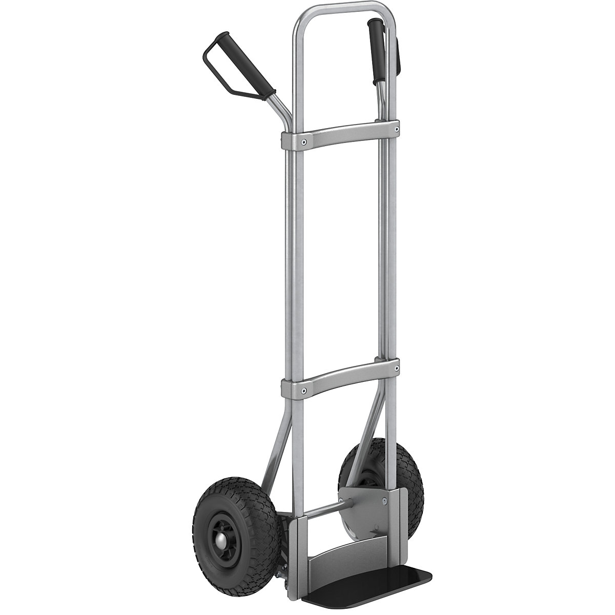 Sack truck, zinc plated - eurokraft pro