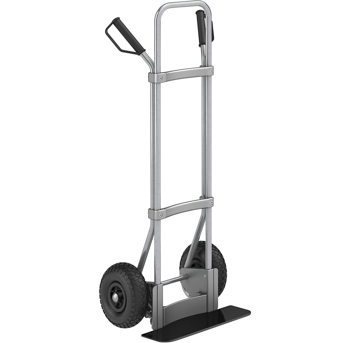 Sack truck, zinc plated - eurokraft pro