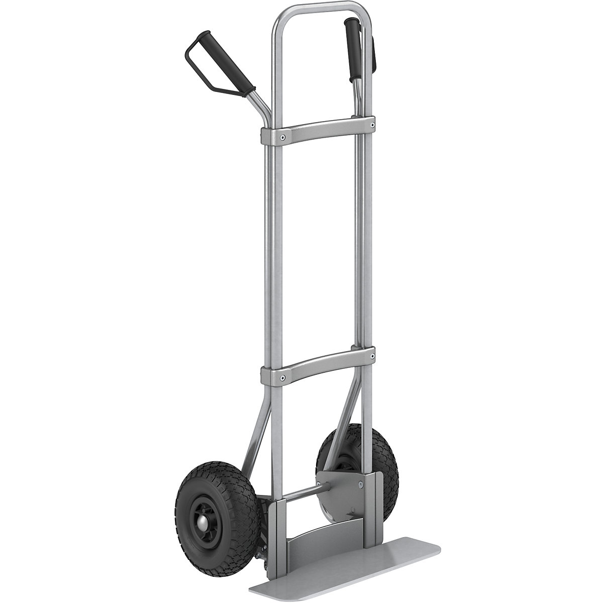 Sack truck, zinc plated - eurokraft pro