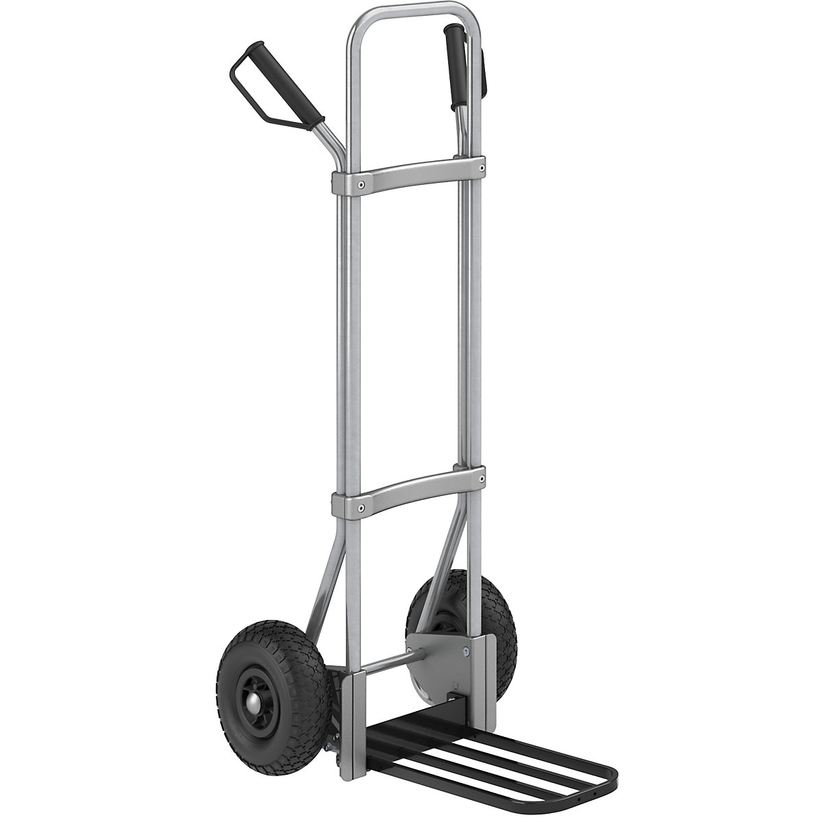 Sack truck, zinc plated - eurokraft pro