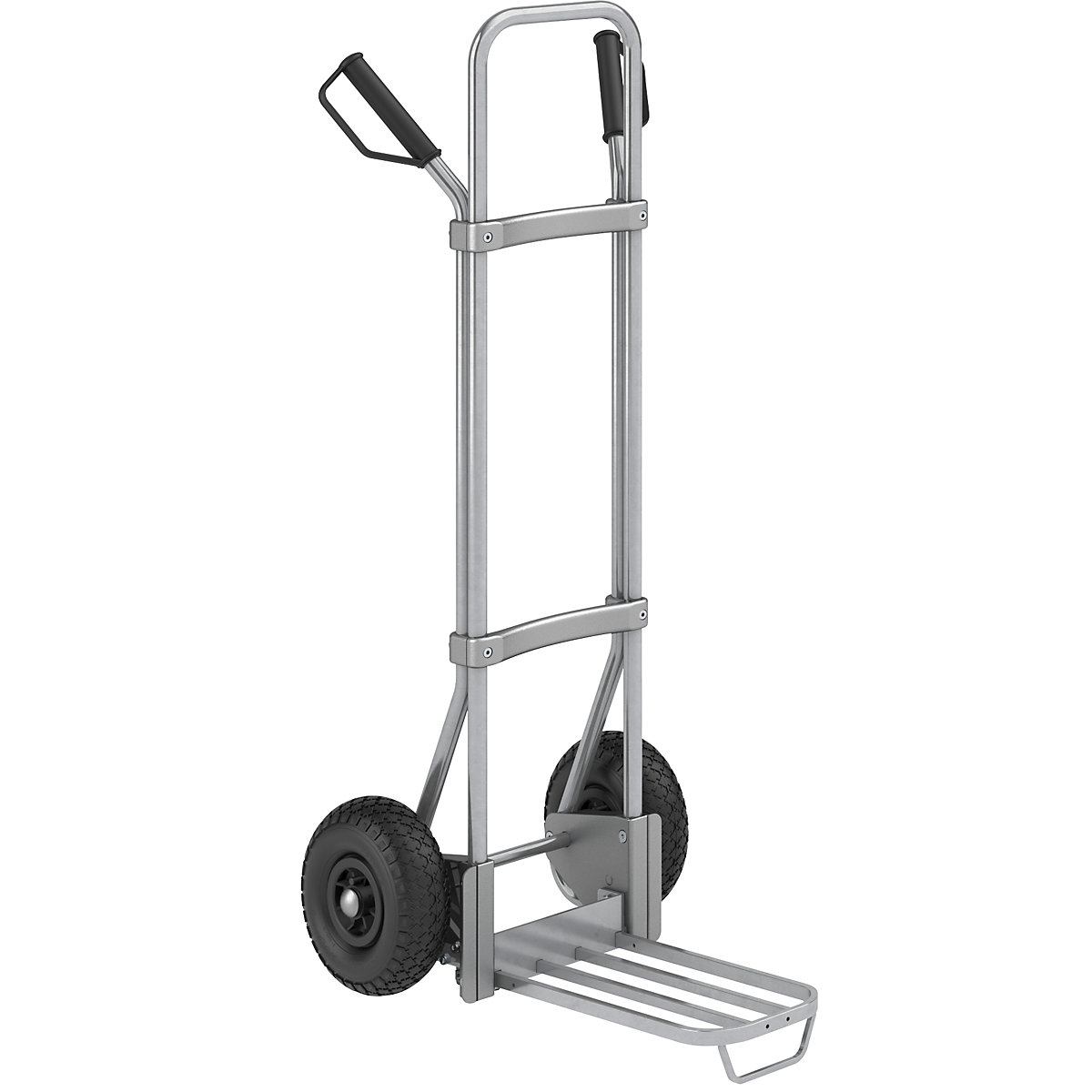 Sack truck, zinc plated - eurokraft pro