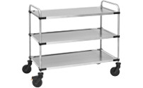 640-RL stainless steel serving trolley