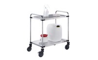 640-RL stainless steel serving trolley