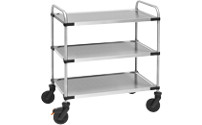 Stainless steel table trolley