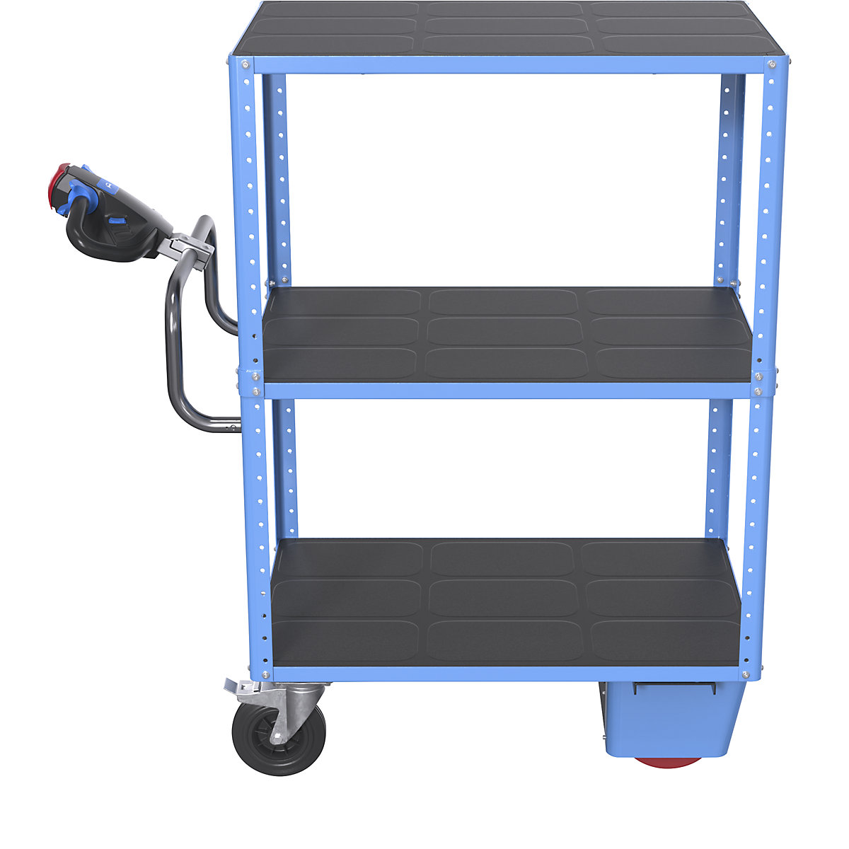 CustomLine shelf truck with electric drive – eurokraft pro (Product illustration 6)-5