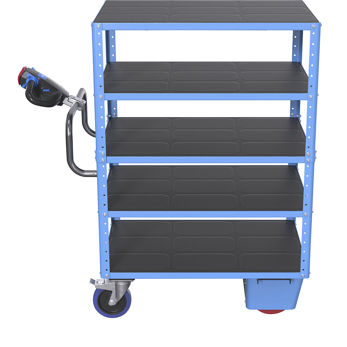 CustomLine shelf truck with electric drive – eurokraft pro (Product illustration 3)-2