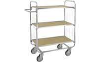 ESD shelf truck, with 3 shelves