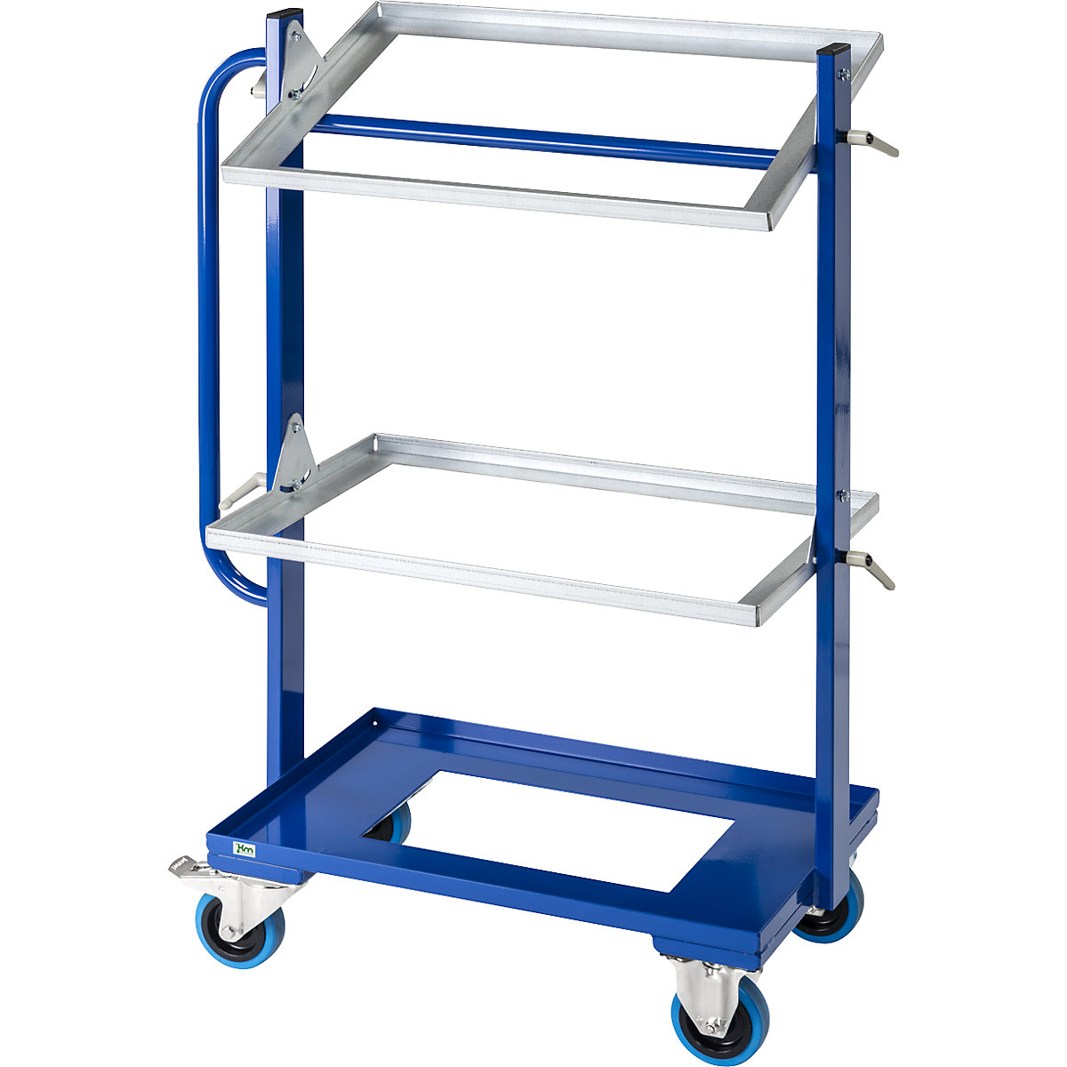 KM167 tray and bin trolley – Kongamek, LxWxH 800 x 415 x 1100 mm, max. load 150 kg, 5+ items-6