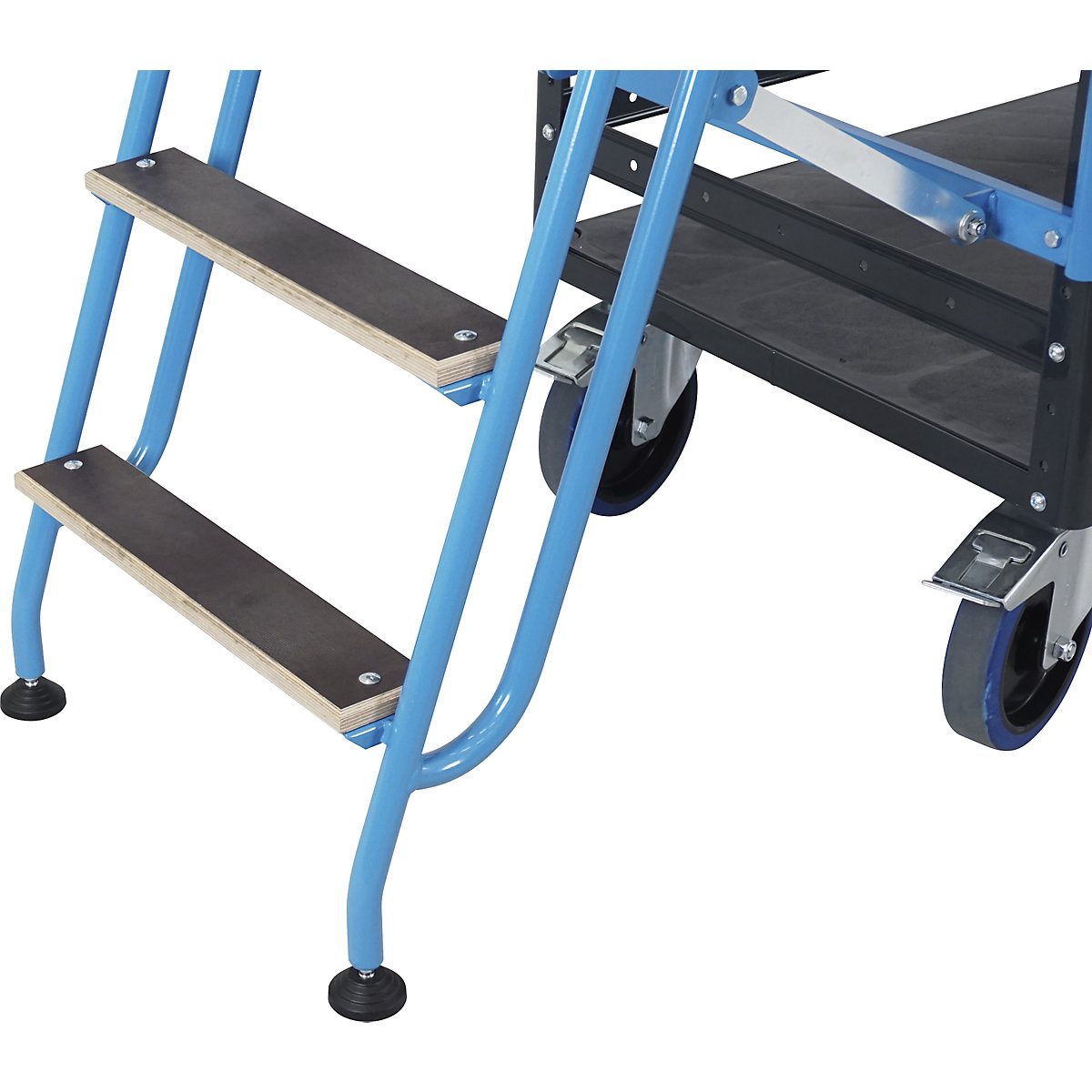 Ladder module with railing – eurokraft pro (Product illustration 3)-2