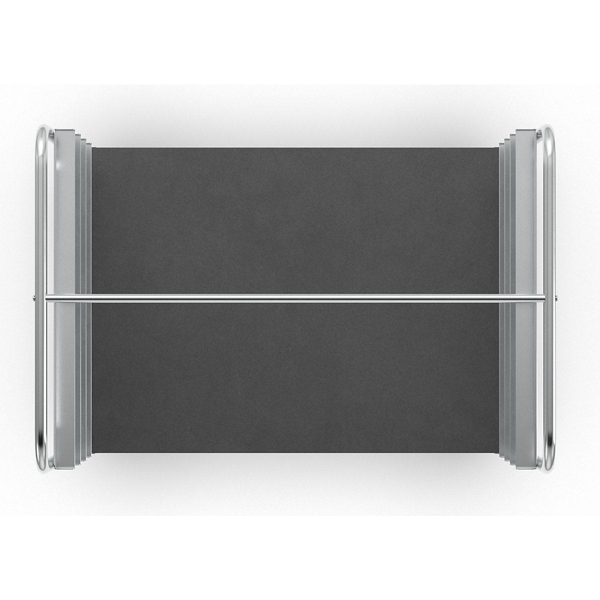 Multi-shelf truck, zinc plated – Kongamek (Product illustration 2)-1
