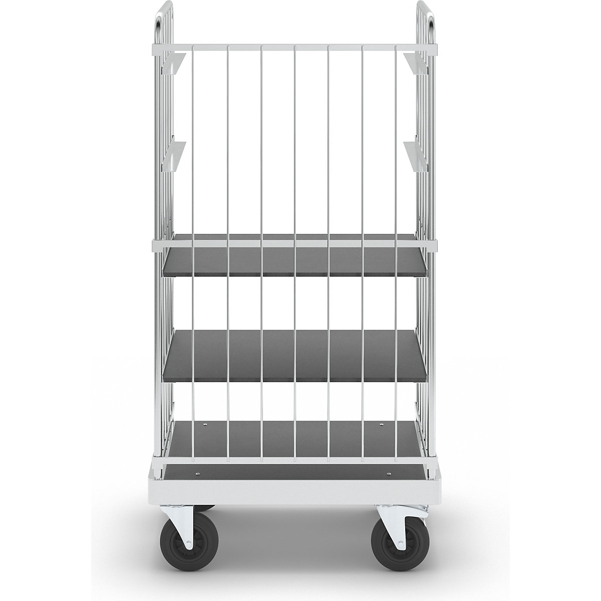 Multi-shelf truck, zinc plated – Kongamek (Product illustration 19)-18