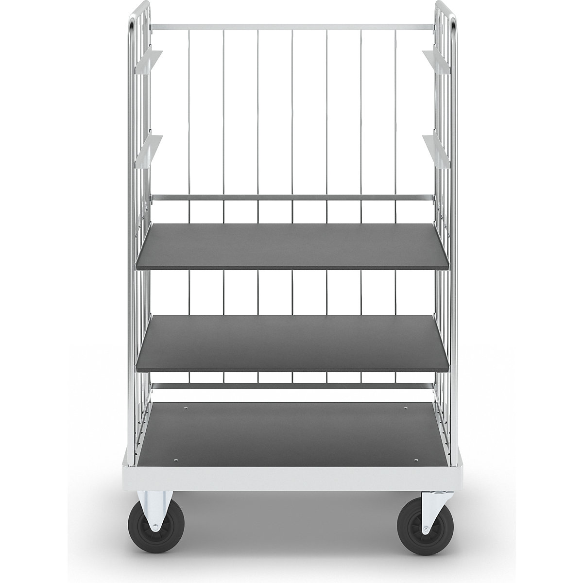 Multi-shelf truck, zinc plated – Kongamek (Product illustration 30)-29