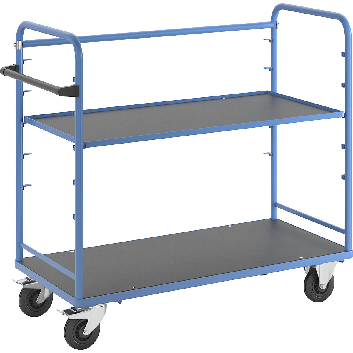 Shelf trolley – eurokraft pro, for 5 shelves, incl. 1 shelf-3