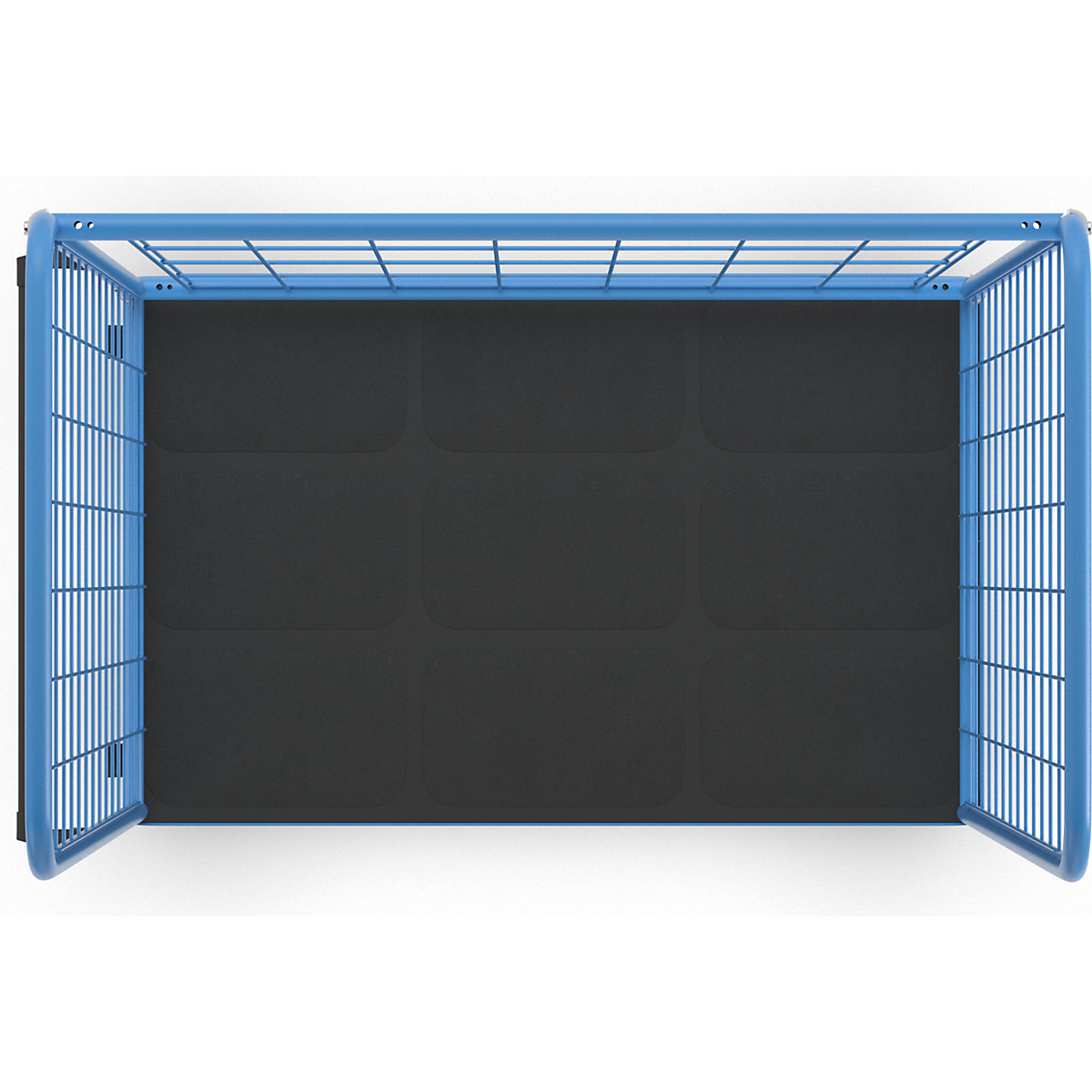 Shelf truck, wire mesh on three sides – eurokraft pro (Product illustration 15)-14